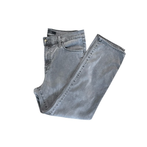 JBRAND EUC mid-rise straight leg cropped in Gray Size 29 - Picture 1 of 7